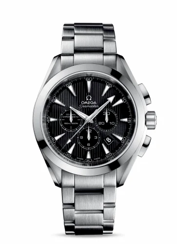Omega Seamaster Aqua Terra 150M Co-Axial 44 Chronograph Stainless Steel / Black / Bracelet 231.10.44.50.01.001 (23110445001001)